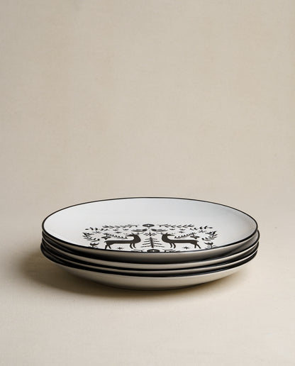 Christmas Stag Plate